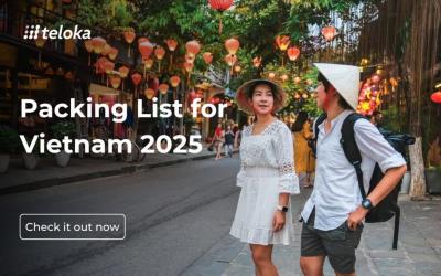 Plan your Vietnam trip with ease! Discover the ultimate 2025 Vietnam packing list with essentials for weather, health, electronics & more.