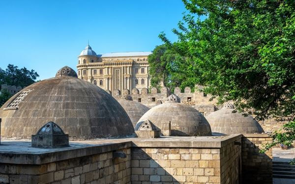 Icherisheher is the historic heart of Baku, a maze of narrow alleys, ancient mosques, and palaces surrounded by well-preserved fortress walls. Home to the iconic Maiden Tower and the Palace of the Shirvanshahs, this UNESCO site offers a stark and beautiful contrast to the futuristic skyscrapers that define the modern skyline of Azerbaijan's capital.