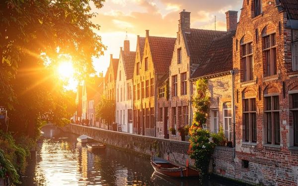 Often called the "Venice of the North," the canals of Bruges offer a picturesque way to see this well-preserved medieval city. A boat trip along the winding waterways provides unique views of historic bridges, secret gardens, and ancient stone houses. The romantic atmosphere and fairytale-like scenery make it one of the most iconic and photographed locations in all of Belgium.