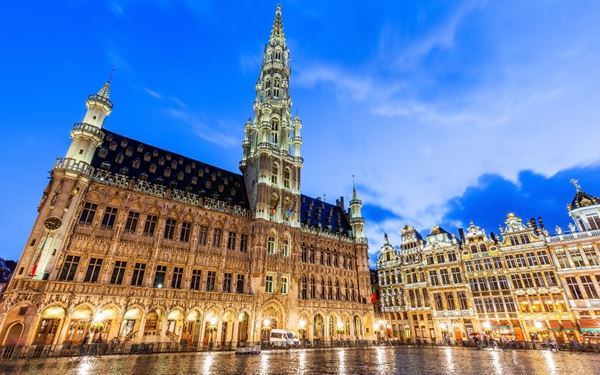 The Grand Place is the central square of Brussels and a UNESCO World Heritage site, famous for its opulent guildhalls and the stunning Gothic Town Hall. Often considered one of the most beautiful squares in Europe, it hosts the biennial Flower Carpet event. Its intricate architecture and historical significance make it a must-visit for anyone exploring the heart of Belgium.