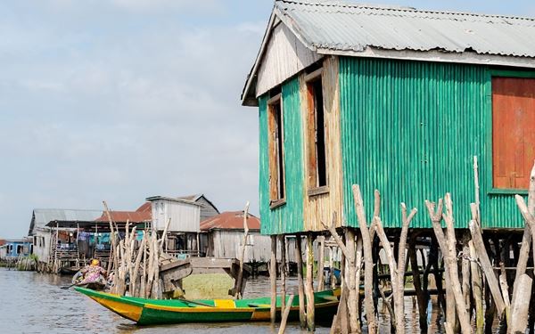 Often called the "Venice of Africa," Ganvie is a remarkable village built entirely on stilts in the middle of Lake Nokoué. Home to over 20,000 people, the village features schools, markets, and churches all accessible by boat. It was founded centuries ago as a refuge from slave traders and remains a unique example of human adaptation and traditional aquatic lifestyle in West Africa.