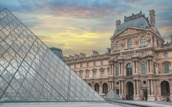 The Louvre is the world's largest art museum and a historic monument in Paris. Home to the Mona Lisa and the Venus de Milo, its collection spans thousands of years of human history. The iconic glass pyramid entrance contrasts beautifully with the ancient palace, making it a global cultural hub that attracts millions of art lovers every year.