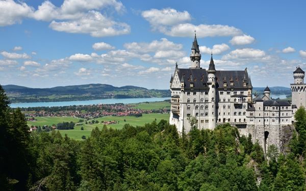 Neuschwanstein Castle is a fairytale fortress nestled in the Bavarian Alps. Built by King Ludwig II, it served as the inspiration for Disney's Sleeping Beauty Castle. Its dramatic location on a rugged hill and its ornate interior rooms attract millions of visitors, making it one of the most romantic and photographed castles in the world.