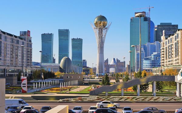 Located in the futuristic capital of Astana, the Baiterek Tower is a symbol of the nation's independence and its vision for the future. Shaped like a golden egg in a tree, it reflects a local legend. Visitors can go to the observation deck for a 360-degree view of the city’s avant-garde architecture. It stands as a landmark of modern Kazakhstan’s rapid growth and global ambition.