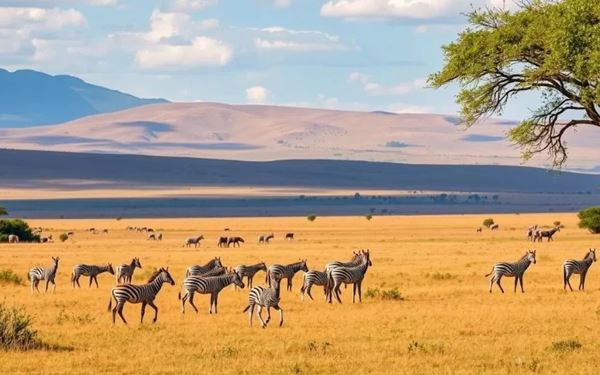 The Maasai Mara National Reserve is world-renowned for the Great Migration, where millions of wildebeest and zebras cross the plains. It is a premier safari destination, home to the "Big Five" and vibrant Maasai culture. The endless savannah and incredible wildlife density make it the ultimate African wildlife experience for any traveler.