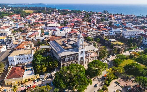 Stone Town is the historic heart of Zanzibar City, a UNESCO site famous for its narrow winding alleys, carved wooden doors, and vibrant spice markets. It reflects a unique blend of Arab, Indian, Persian, and European influences. Exploring the Sultan's Palace and the Old Fort provides a sensory journey through centuries of maritime trade and Swahili culture, set against the backdrop of the turquoise Indian Ocean.