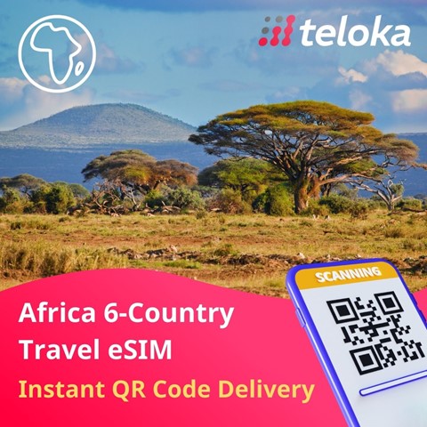 Africa 6-Country eSIM for Tourists | Prepaid Plans