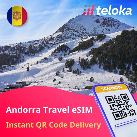 Andorra eSIM for Tourists | Prepaid Plans | Buy Now