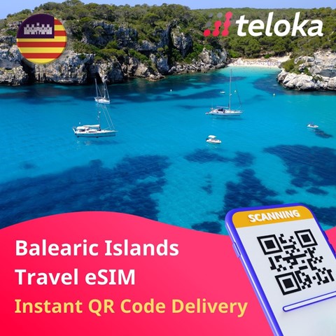 Best eSIM for Balearic Islands Travel | Prepaid Data Plans