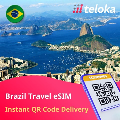 Brazil eSIM for Tourists | Prepaid Plans | Buy Now