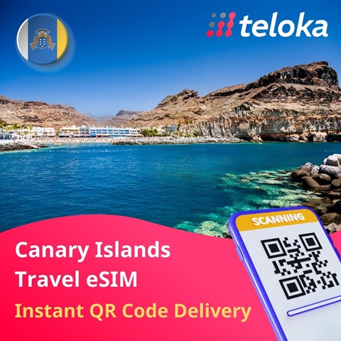Best eSIM for Canary Islands Travel | Prepaid Data Plans