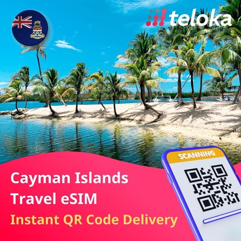 Cayman Islands eSIM for Tourists | Prepaid Plans | Buy Now