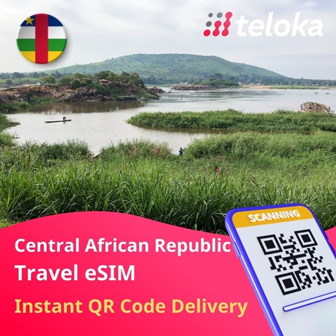 Central African Republic eSIM for Tourists | Prepaid Plans