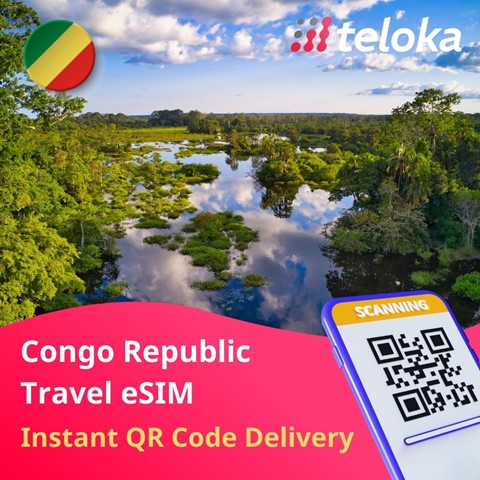 Congo Republic eSIM for Tourists | Prepaid Plans | Buy Now