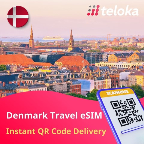 Denmark eSIM for Tourists | Prepaid Plans | Buy Now