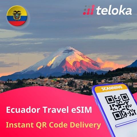 Ecuador eSIM for Tourists | Prepaid Plans | Buy Now