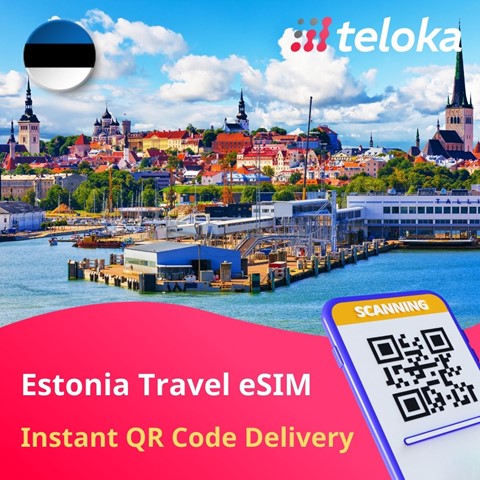 Estonia eSIM for Tourists | Prepaid Plans | Buy Now