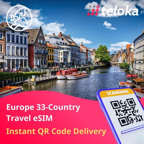 Best eSIM for Europe 33-Country Travel | Buy Now