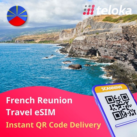 Prepaid eSIM French Reunion | Best Travel Data Plan