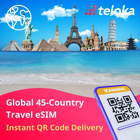 Best eSIM for Global 45-Country Travel | Buy Now