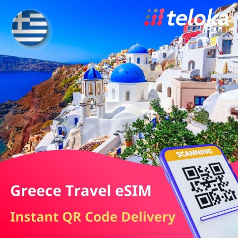 Prepaid eSIM Greece | Best Travel Data | Affordable Plans