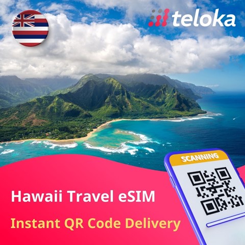 Hawaii eSIM for Tourists | Prepaid Plans | Buy Now
