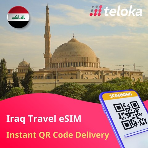 Best eSIM for Iraq Travel | Buy Now | Instant Setup