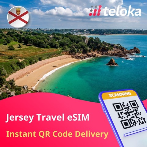 Prepaid eSIM Jersey | Best Travel Data | Affordable Plans