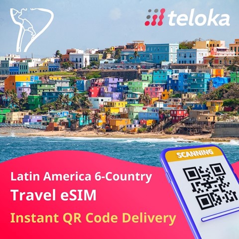 Best Latin America 6-Country eSIM | Prepaid Data