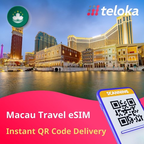 Macau eSIM for Tourists | Prepaid Plans | Buy Now