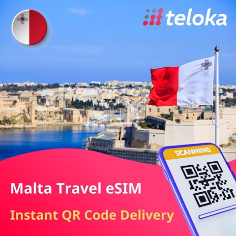 Malta eSIM for Tourists | Prepaid Plans | Buy Now