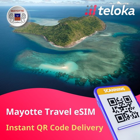 Mayotte eSIM for Tourists | Prepaid Plans | Buy Now