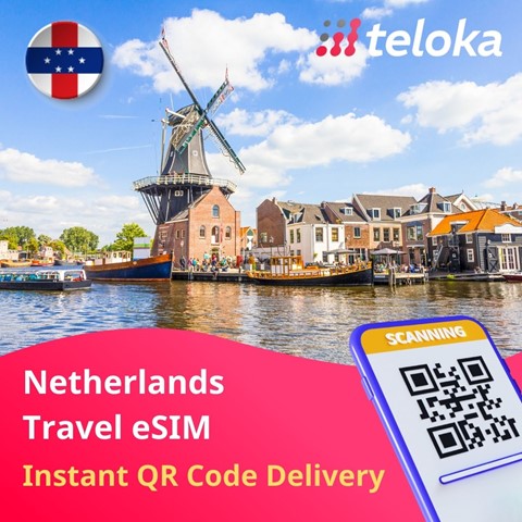 Netherlands eSIM for Tourists | Prepaid Plans | Buy Now