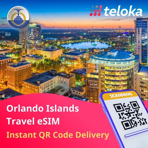 Prepaid eSIM Orlando Islands | Best Travel Data Plan