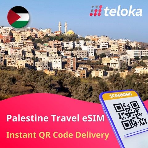 Prepaid eSIM Palestine | Best Travel Data | Affordable Plans