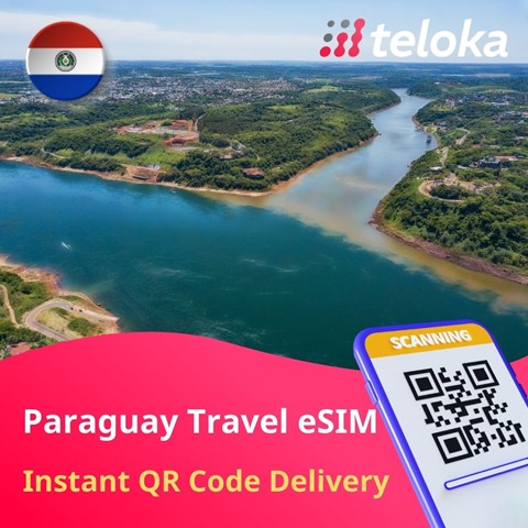 Paraguay eSIM for Tourists | Prepaid Plans | Buy Now