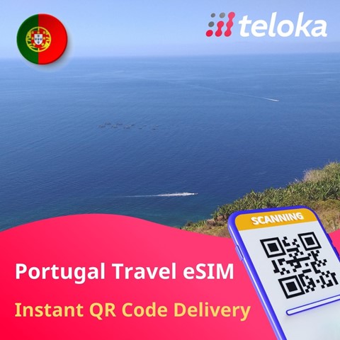 Portugal eSIM for Tourists | Prepaid Plans | Buy Now