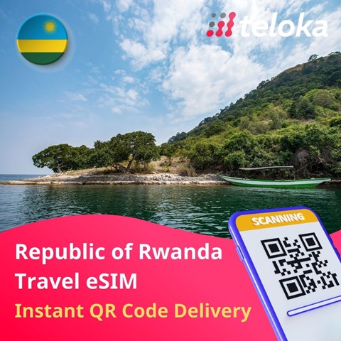 Republic of Rwanda eSIM for Tourists | Prepaid Plans