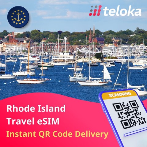 Prepaid eSIM Rhode Island | Best Travel Data Plan