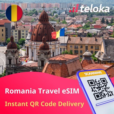Prepaid eSIM Romania | Best Travel Data | Affordable Plans