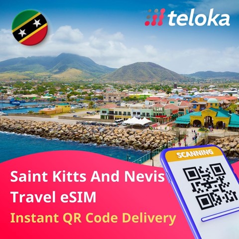 Saint Kitts and Nevis eSIM for Tourists | Prepaid Plans