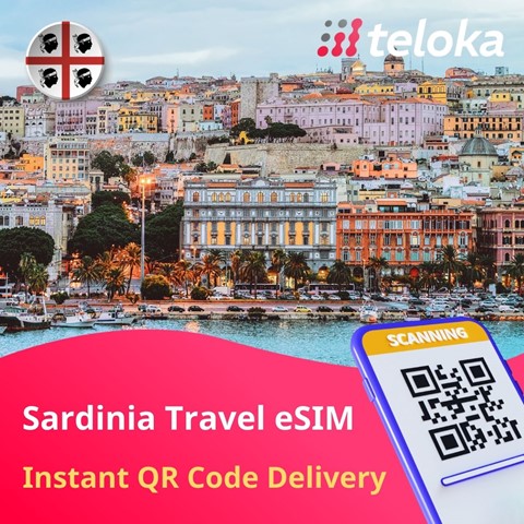 Sardinia eSIM for Tourists | Prepaid Plans | Buy Now