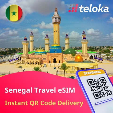 Best eSIM for Senegal Travel | Buy Now | Instant Setup