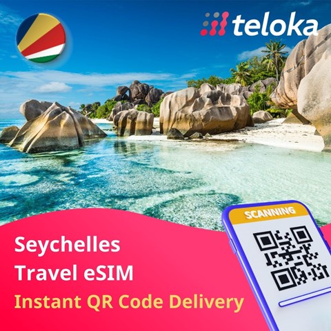 Seychelles eSIM for Tourists | Prepaid Plans | Buy Now