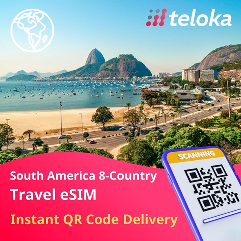 South America 8-Country eSIM