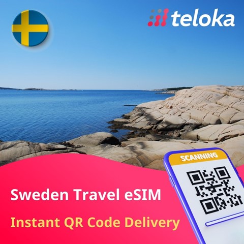 Buy eSIM for Sweden | Instant Setup | No Roaming