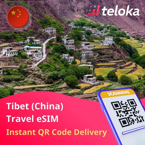 Prepaid eSIM Tibet (China) | Best Travel Data Plan