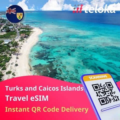 Prepaid eSIM Turks and Caicos Islands | Best Travel Data