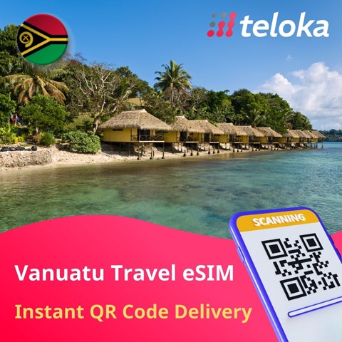 Vanuatu eSIM for Tourists | Prepaid Plans | Buy Now