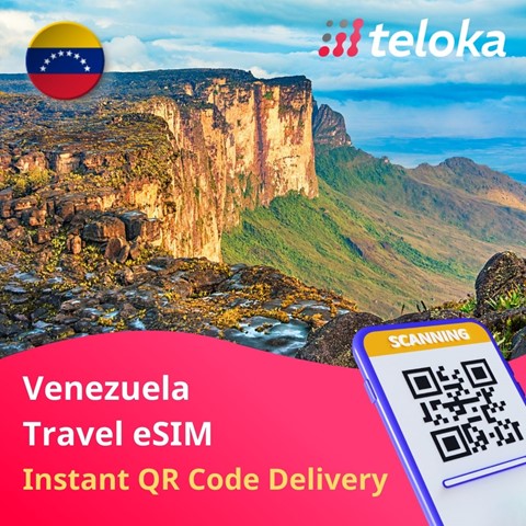 Prepaid eSIM Venezuela | Best Travel Data | Affordable Plans